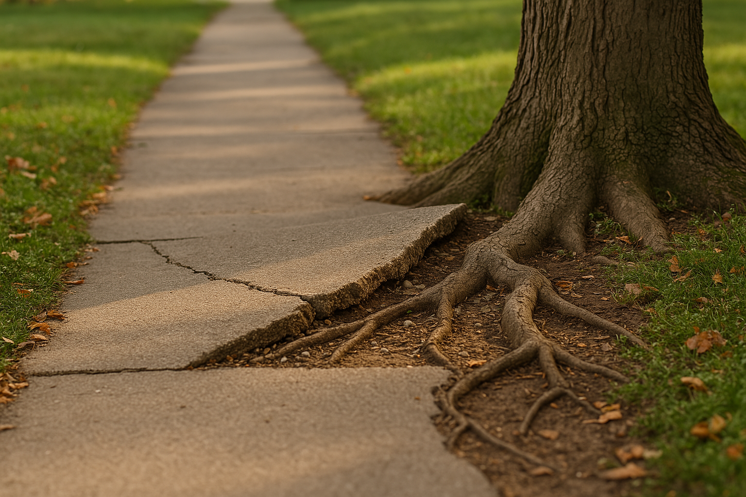 Tree Roots vs Sidewalks in Louisville – What to Know and What to Plant